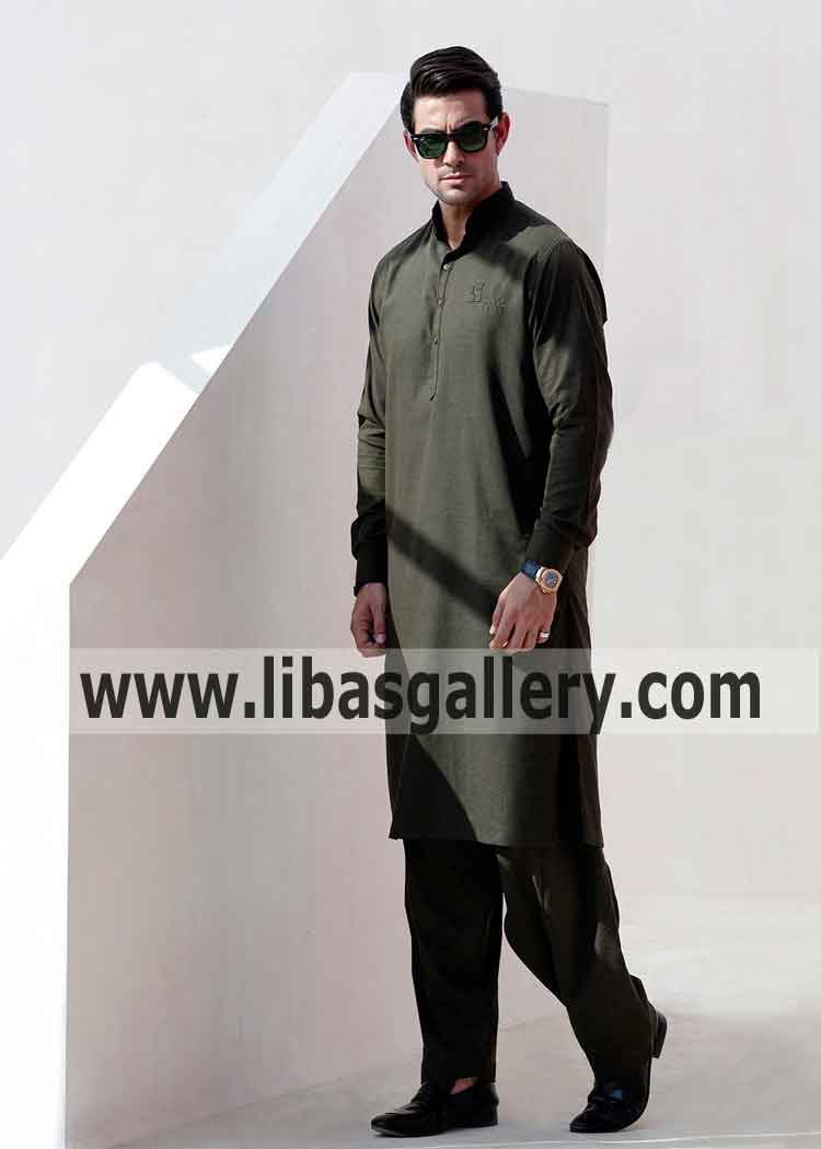 GREEN BOHEMIAN INSPIRED Kurta SHALWAR
