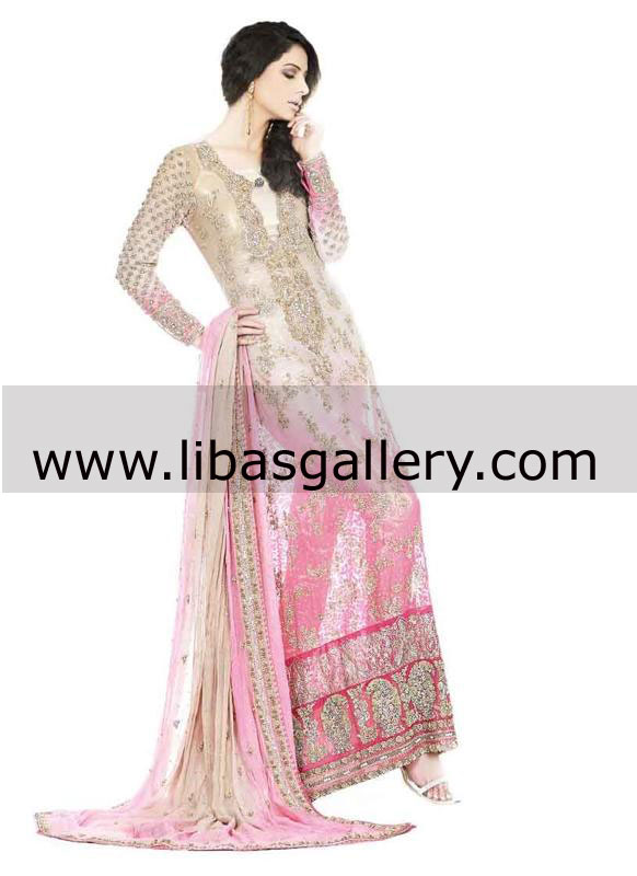 Pink Blomberg Bridal Wear
