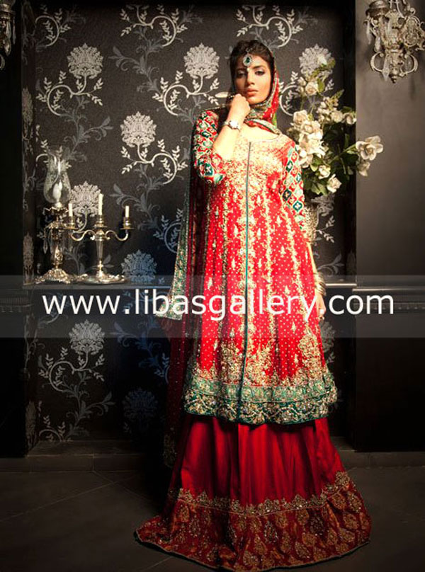 Red Adriana Bridal Wear