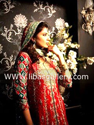 Red Adriana Bridal Wear