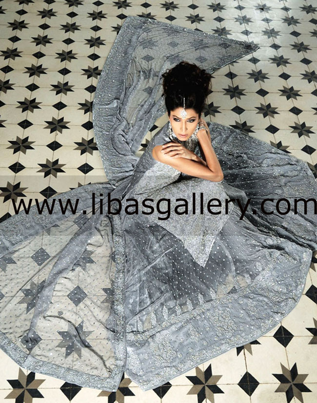 Ash Grey Seapia Bridal Wear 