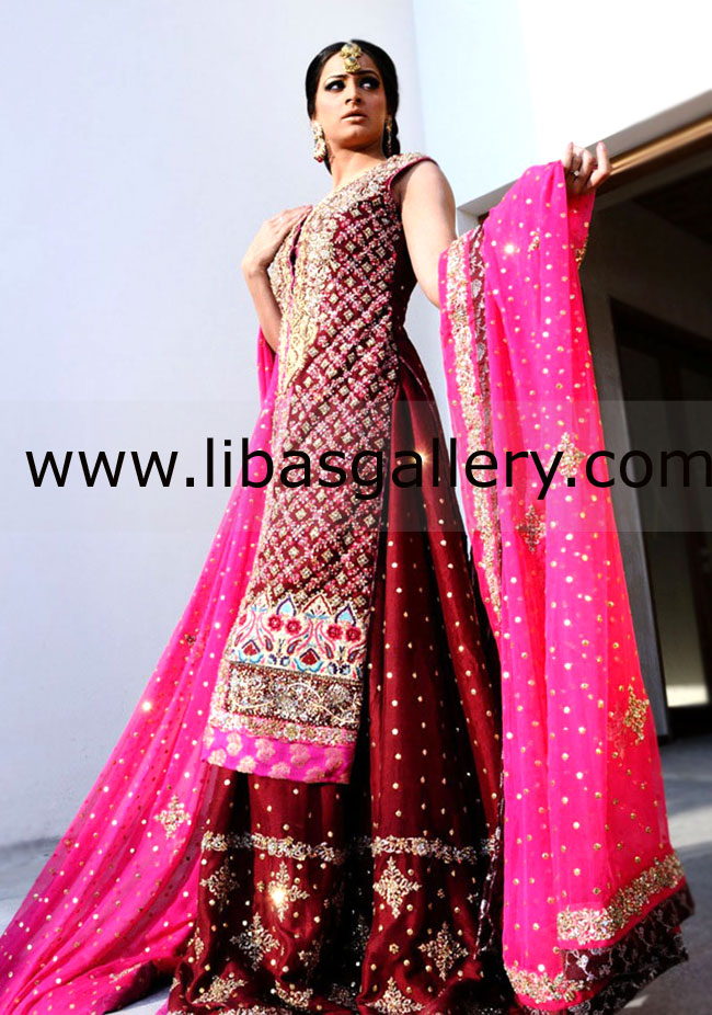 Deep Red Stephannie Bridal Wear 