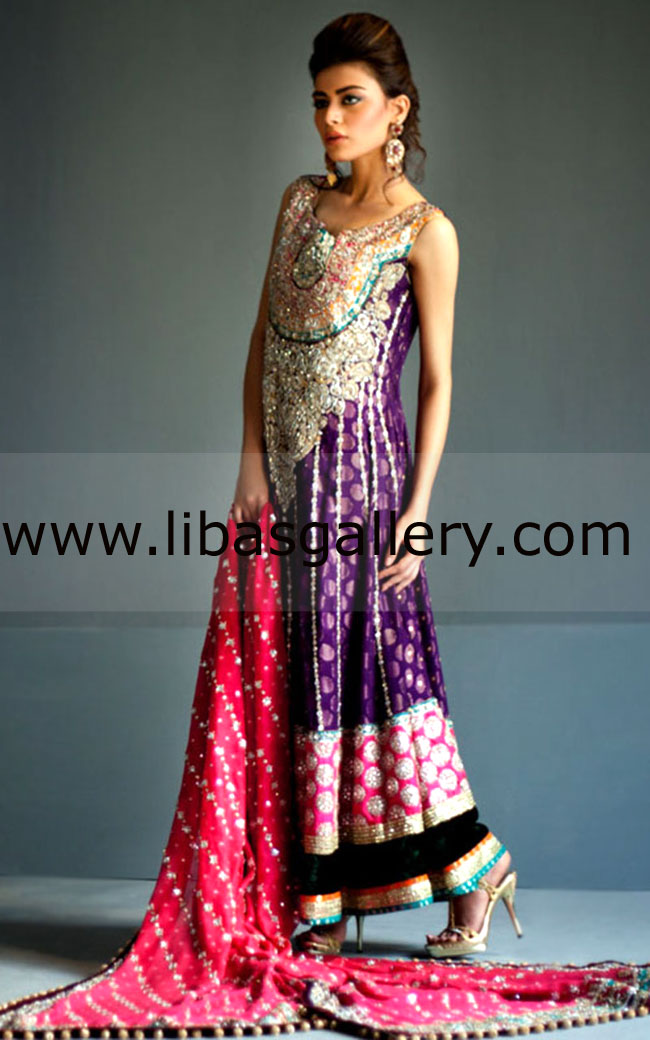 Palatinate Purple Bridal Wear