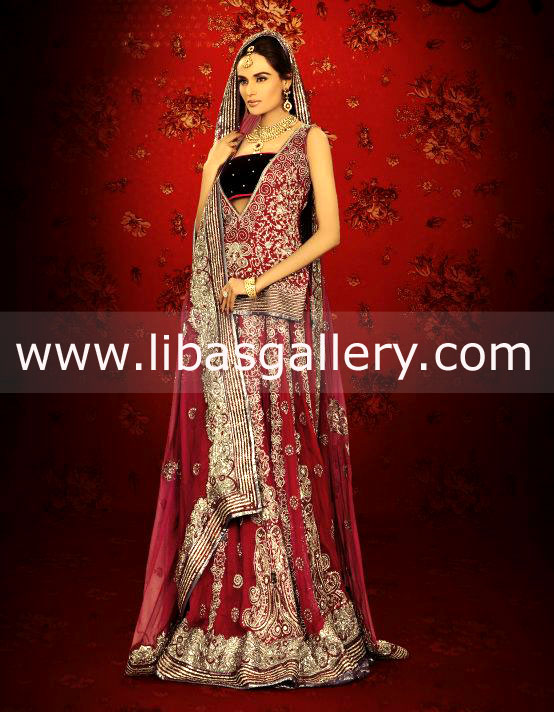 Burgundy Cheville Bridal Wear
