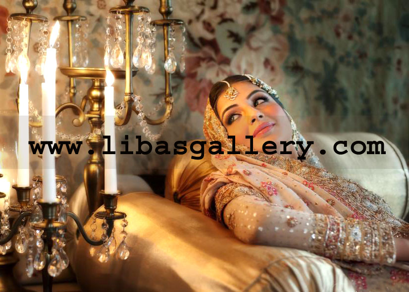 Beige Phyla Bridal wear