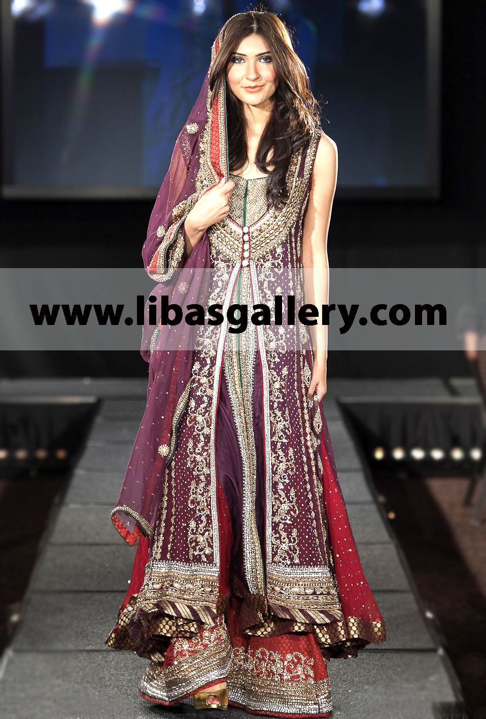 Dark Byzantium Bridal Wear