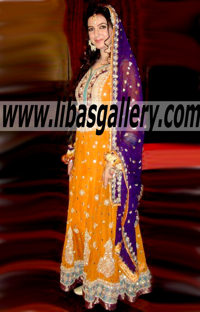 Most graceful Designer Karma bridal dresses, atelier karma bridal lehengas, bridal gharara and indian bridal sharara dresses Pakistani bridal dresses, bridal lehengas, lengha choli Wearing Sarah Bharwana Shop Online in USA, UK, Canada