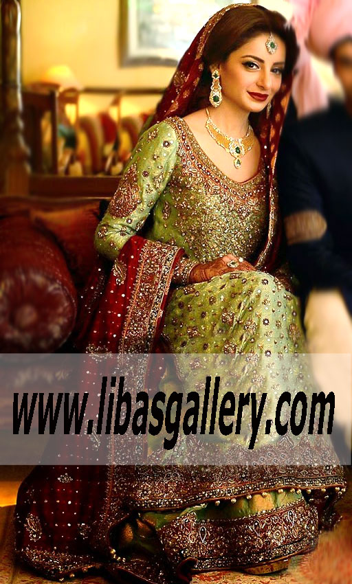Bridal Wear By Designer Dr Haroon BRIDAL SHARARA 2014-2015