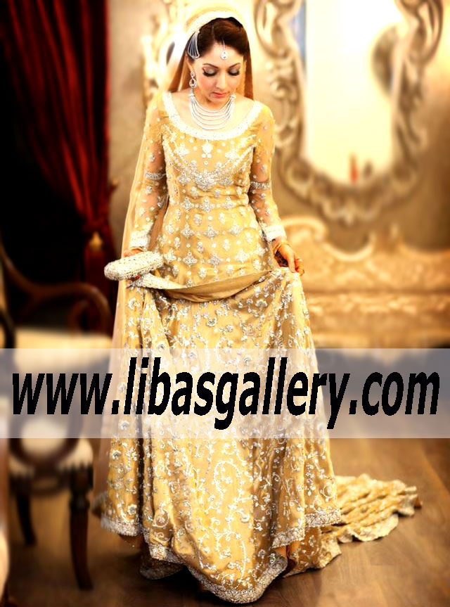 Bridal Wear By Designer Bunto Kazmi 2015 New Design Customade Bridal Wedding Dress