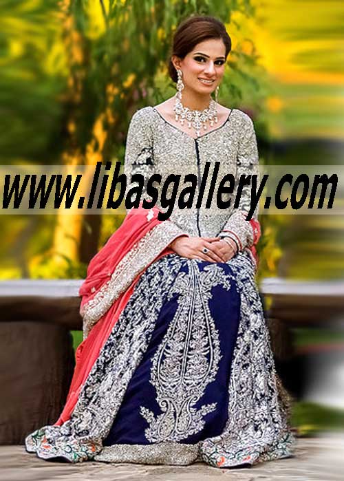 Remarkable Designer Wedding Lehenga for Valima and Reception