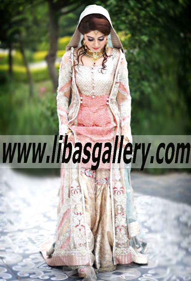 Spectacular Bridal Dress with Beautiful Embellishments