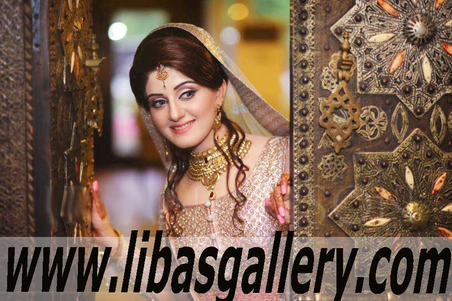 Spectacular Bridal Dress with Beautiful Embellishments