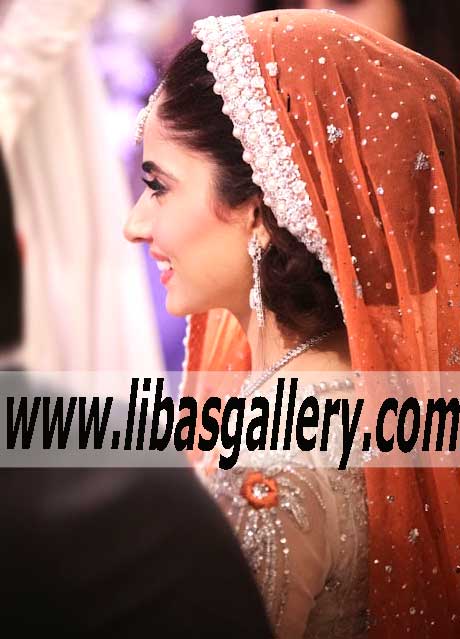 Splendorous Designer Bunto Kazmi Formal Dress for Wedding and Special Occasions