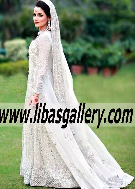 LUXURIOUS WEDDING Dress with Attractive Lehenga for Wedding and Special Occasions