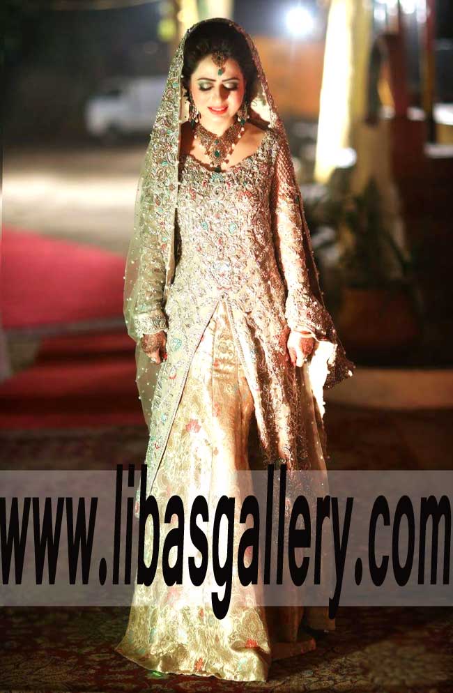 Magnificent Bridal Wear Gown for Valima and Reception