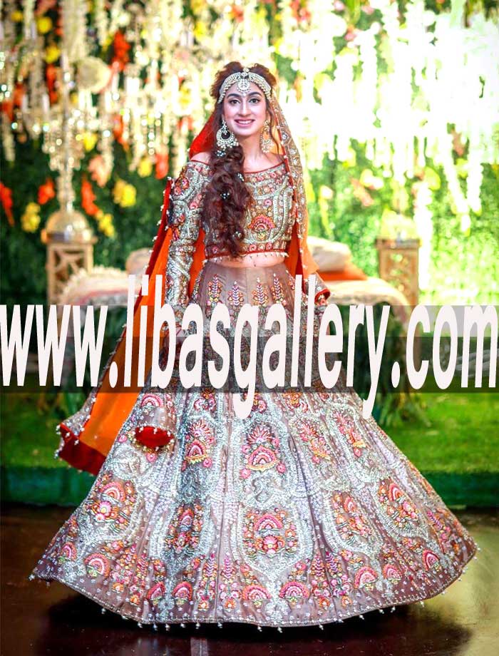 Ali Xeeshan BRIDAL Lehenga dresses Newport News Virginia VA US, hot sale Lehenga Bridal dresses USA Buy hot sale wedding Lehenga with affodable price