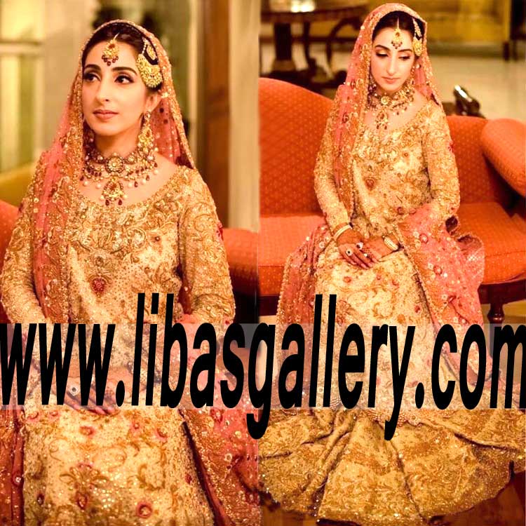 The Latest Enthralling Style Bridal Dresses and Lehengas From Bunto Kazmi 2016 Ravishing Designer Bunto Kazmi Bridal Collection Stamford Connecticut CT