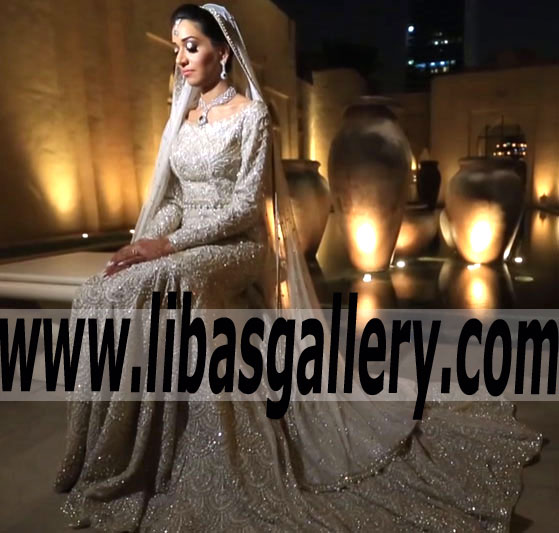 Attractive Bridal Wear Beautiful and Lovely Embellishments for Valima or Reception