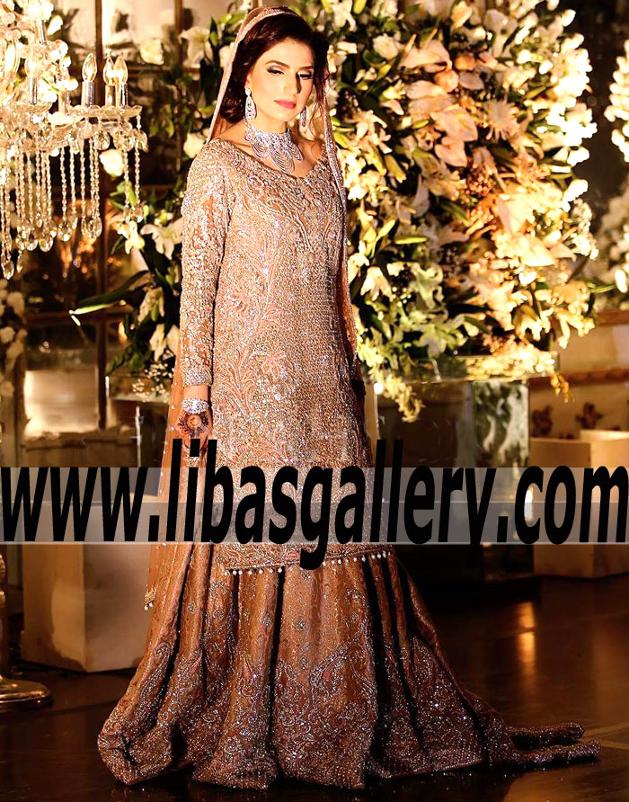 Faraz manan Lehenga Latest Pakistani Designer Faraz manan Lehenga Designs Austin Texas TX US