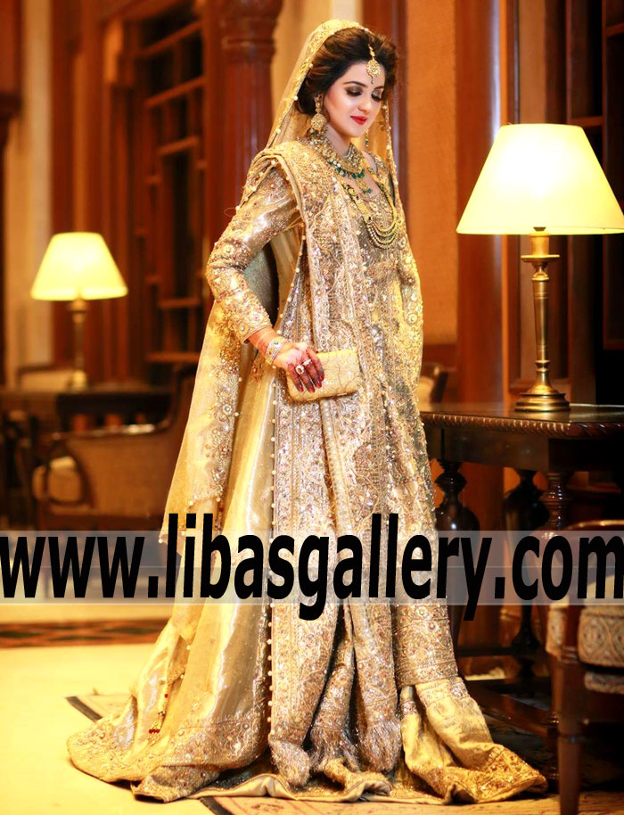 Latest Wedding Lehenga Stylish Wedding Dresses Irving Texas TX US Wedding Lehenga With Heavy Embellishments For Valima And Reception