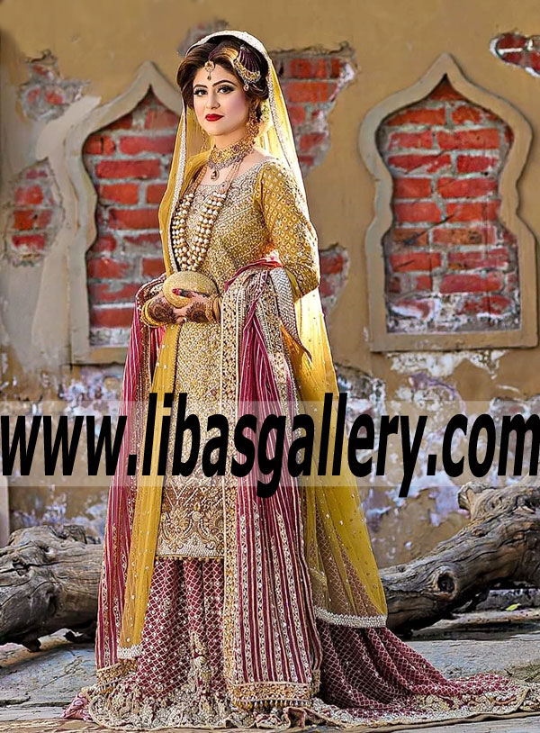 Latest Faraz Manan Bridal Dresses Newcastle UK Pakistani Bridal Wear 2018 Bridal Wear