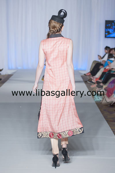 Off White Seapia Party Wear Dresses 