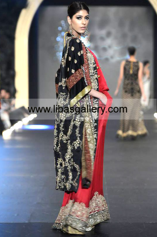 Red Abellete Party Wear Dress 