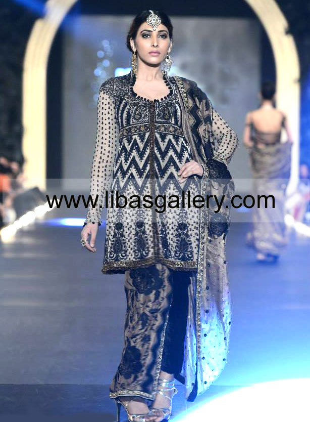 Black Gadsdon Party Wear Dress 
