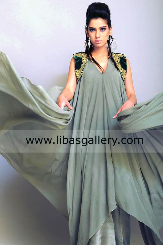 Grey Rockwick Party Dress 