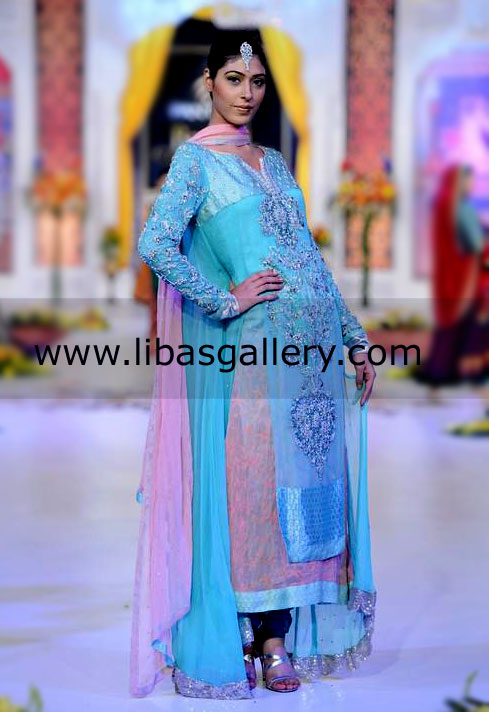 Powder Blue Steyne Party Dress