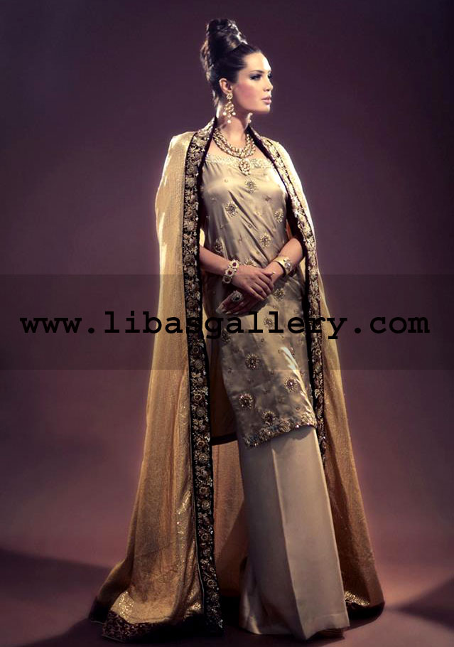 Antique Gold Dorato Party Dress