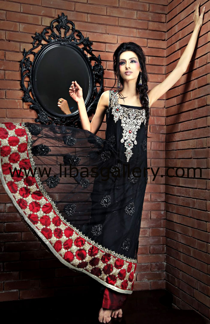 Black Kimberly Party Wear Dress