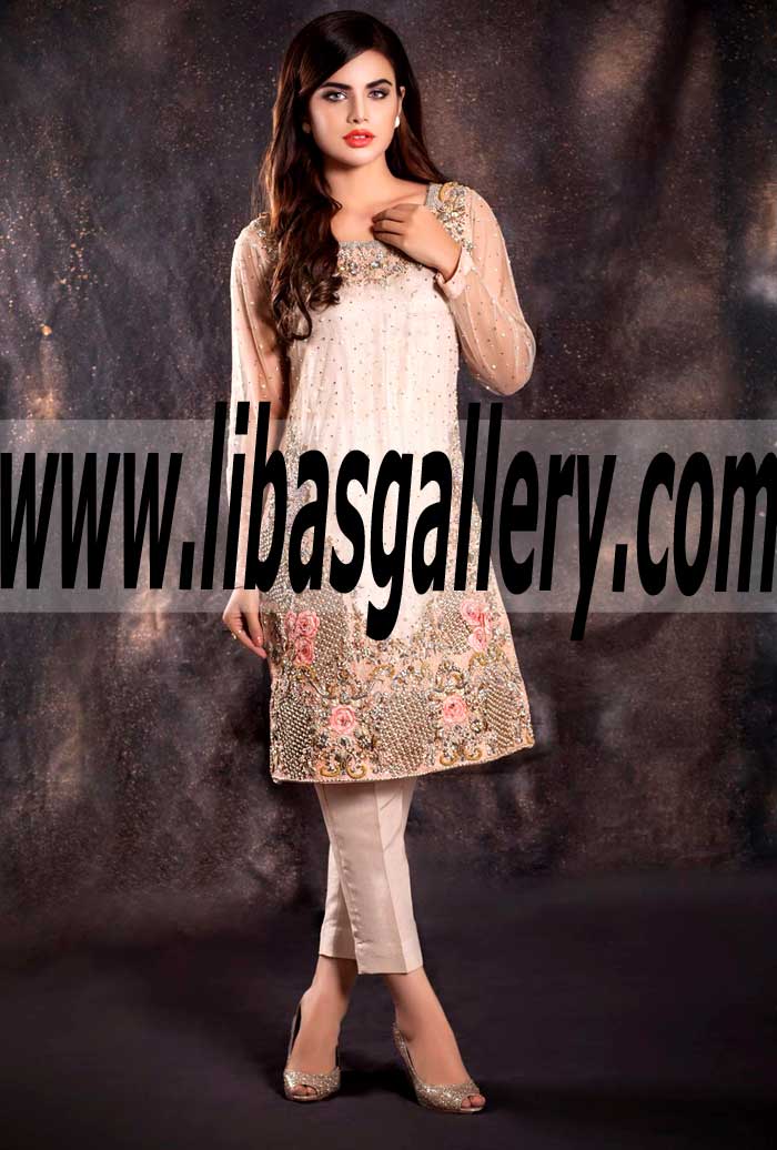 Magnificent and Lovely Embellishments Formal Dress for Party and Wedding Events