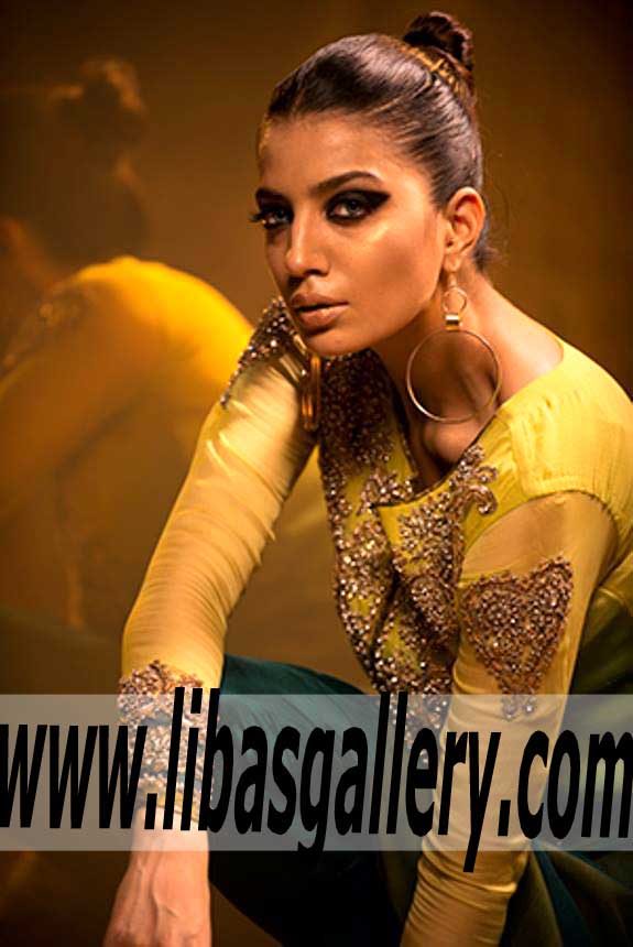 Marvelous Embroidered Evening Wear For Wedding Parties