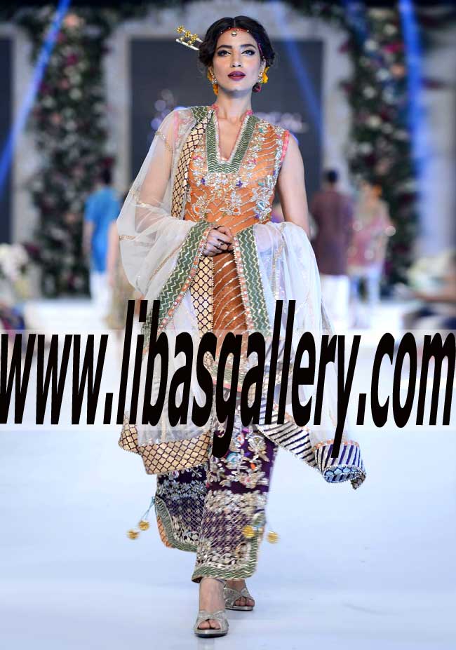 Elegant floral embellished Designer Dress for Party and Formal Events