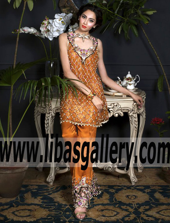 Sophisticated Party Dress features Delicate Embellishments for Formal Parties and Special Occasions