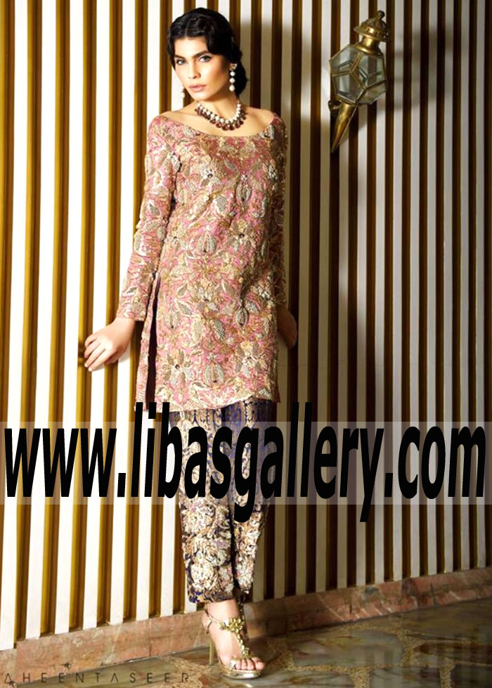 Shop Cinematic Classic Designer Party Dresses Asian Designer Maheen Taseer Party Dresses for Formal and Social Events UK USA Canada