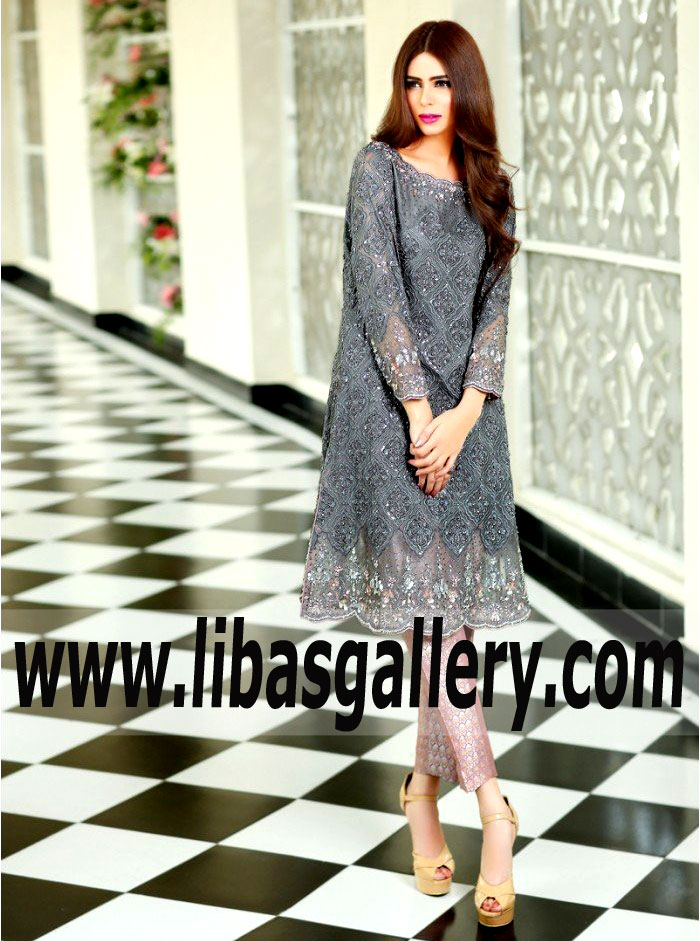 Magnificent Asian Designer Party Dress for Party and Evening