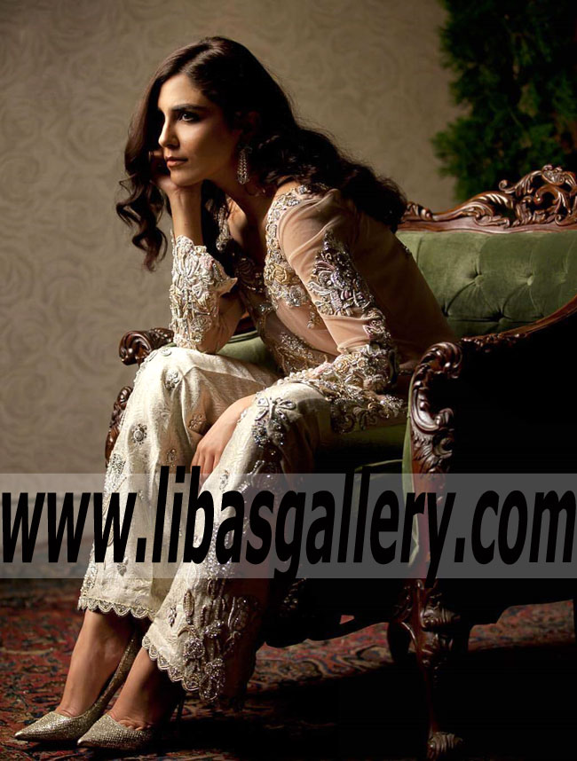 Stunning Apricot Tansy Party Dress