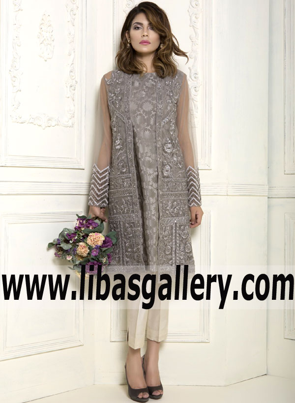 Astonishing Designer jacket Trouser Dress for Next Formal Event Indian Pakistani Party Dresses Perth Australia