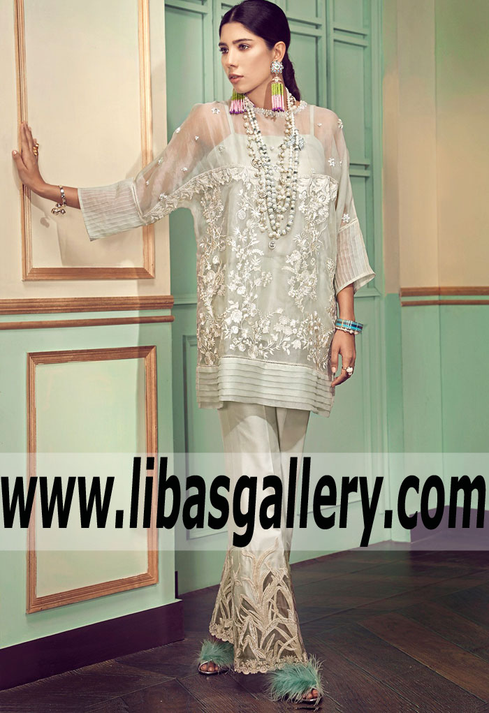 Curious Pale Green fashion forward Outfit