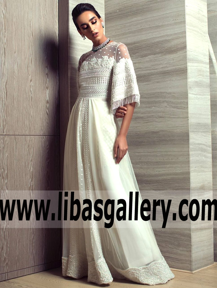 Exciting Offwhite Clover Ballgown