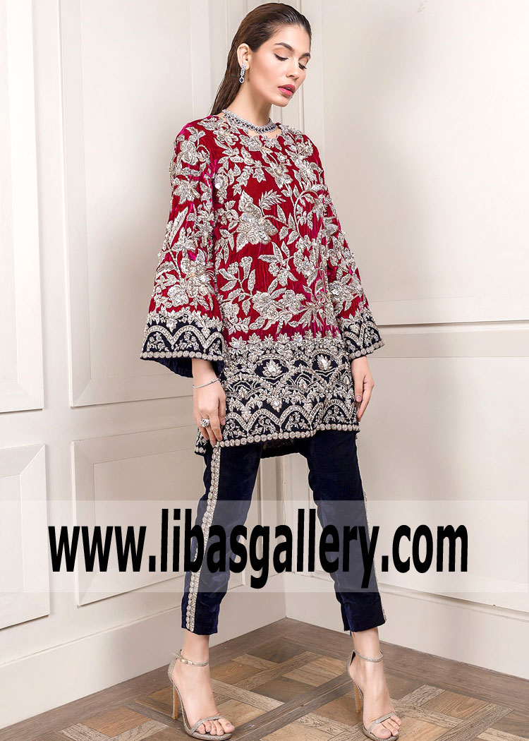 Leeds Hibiscus Velvet Outfit