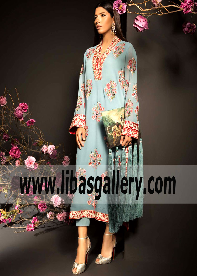 Classic Style Pale Aqua Tansy