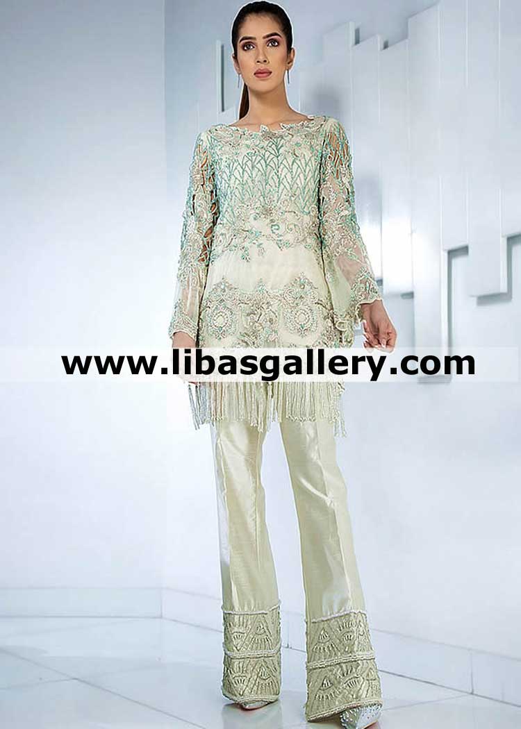 Wonderful Eggshell Party Dress for Evening and Formal Occasions