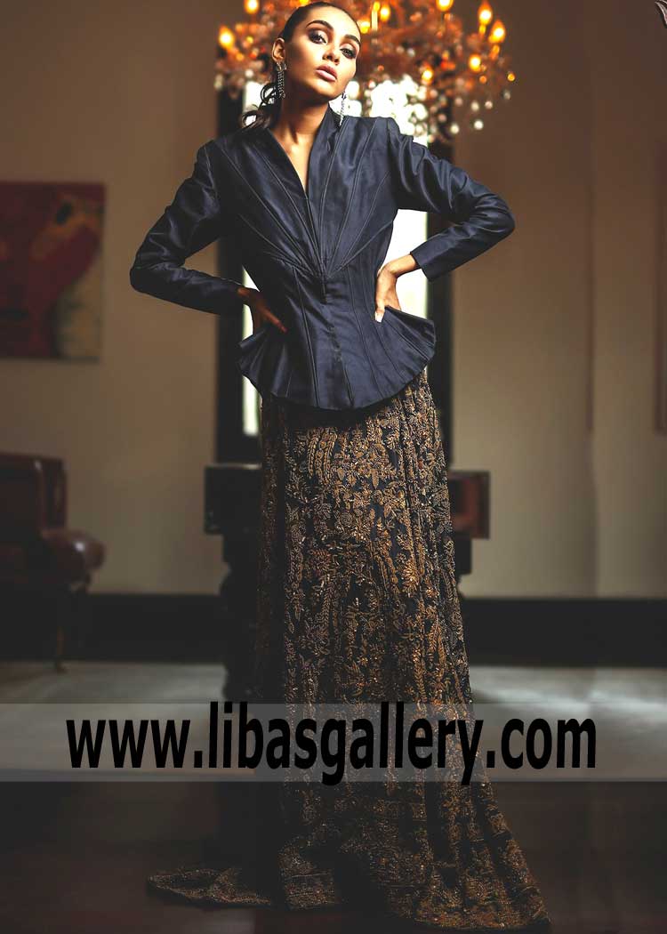 Pakistani Party Dresses for Evening out Kew Garden New York NY USA HSY Party Dresses for indoors parties