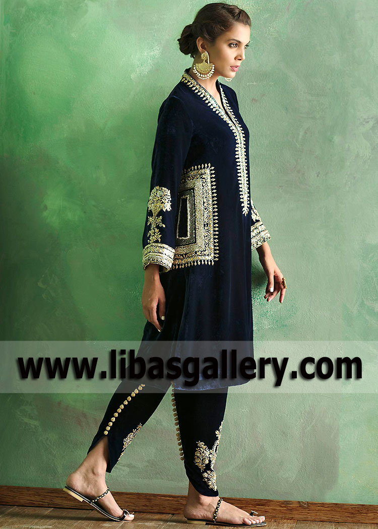 Dreamy Sapphire Evening Dress for Party and Formal Events