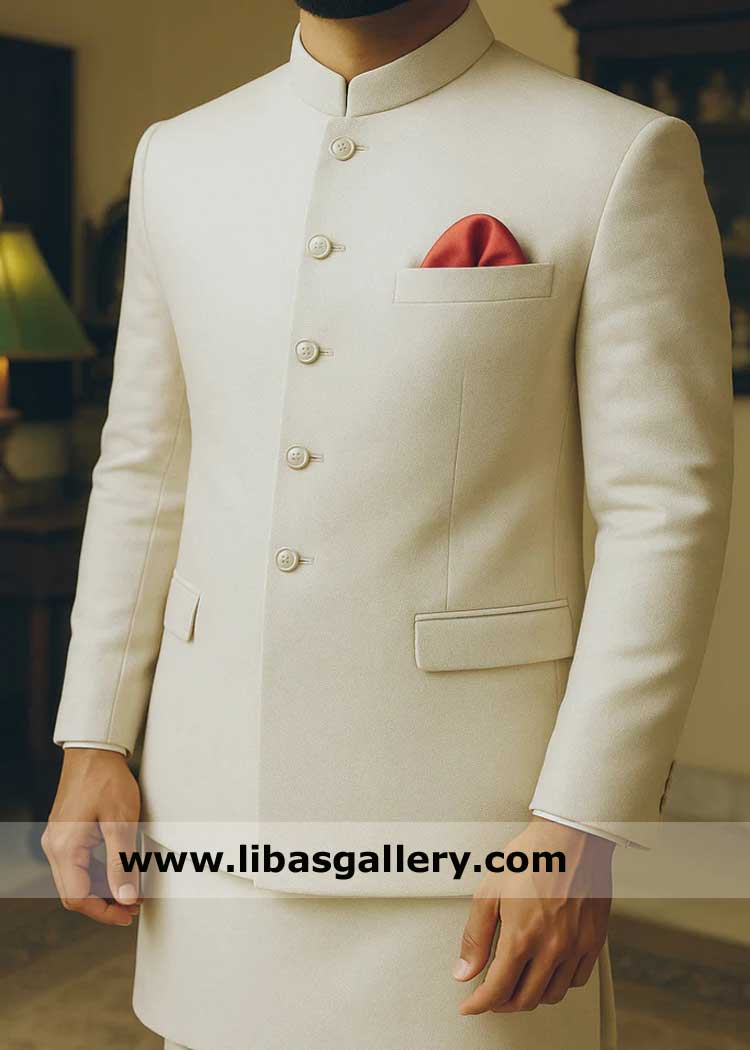 White Plain Majestic Prince Coat Style