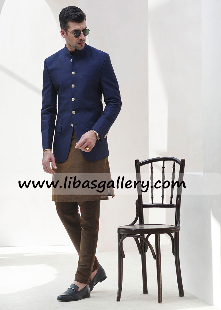 Brilliant man appearance in blue prince coat