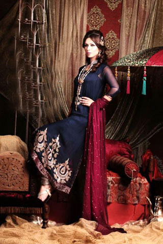 Dark Blue Livia
